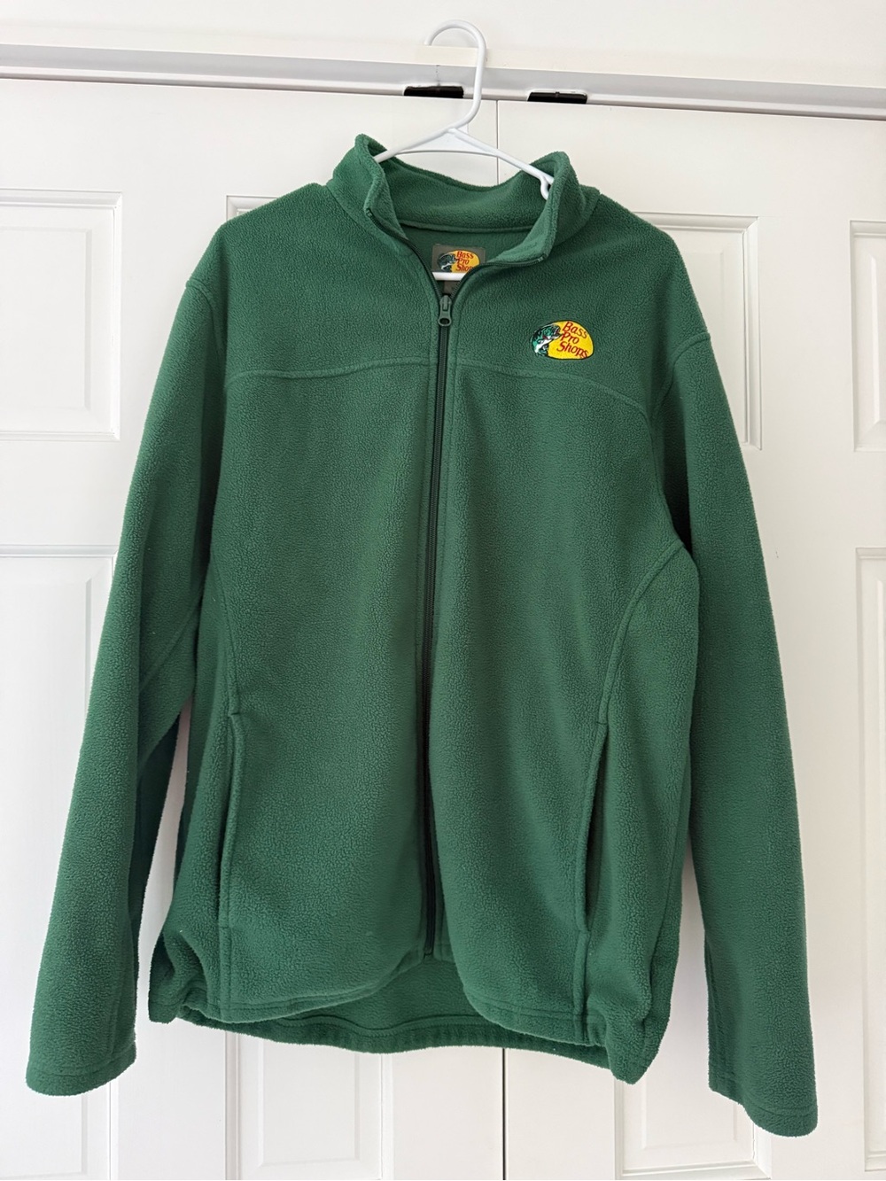 Bass Pro Shops Dark Green Full-Zip Fleece Jacket